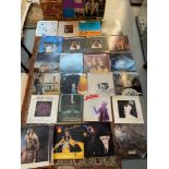 A Large collection of LP Records of mixed genres to include ELO, ELTON JOHN, SUPER TRAMP, STEELY