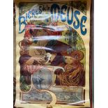 A Quantity of Art Nouveau posters.
