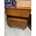 A Mid century Jentique writing bureau