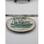 A Rare Wemyss ware pin dish depicting 'The Randolph Wemyss Memorial Hospital Bazaar' Impressed