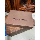 An original Louis Vuitton gift box and bag. [Box 41x56x13cm]