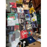 A Collection of Used LPS to include The Beach Boys, Roxy Music, Clapton, Black Rose, and Peter