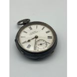 A Chester silver cased pocket watch produced by H. Samuel Manchester. No#199109. [Non runner]