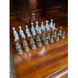 A Vintage chess set produced by T.I. MACHINE TOOLS LTD.