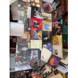 A Collection of LP Records which include Pink Floyd, Johnny Cash, Joan Baez, Lou Reed, Crazyhead,