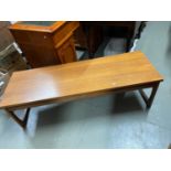 A Retro Teak E-Gomme G-Plan lounge table [41.5x137x46cm]