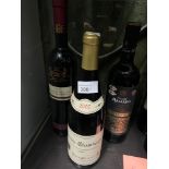Three bottles of vintage red wine which includes Armado 2009, Weinmanufaktur Unterturkheim 2008 &