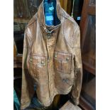 Very expensive Belstaff- Goodwood Sports & Racing designer men's Italian leather jacket. Size 50.