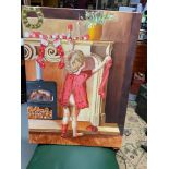 Original oil on canvas by Graham Swan depicting Child trying to hang a stocking at Christmas. [