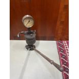 A Vintage Huston & Hornsby Ltd pressure pump.
