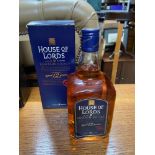 House of Lords Deluxe Blended Scotch Whisky aged 12 years, Full, sealed & Boxed