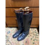 A Pair of leather riding boots