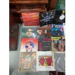 A large selection of LPS and Eps to include Pink Floyd, 10cc, The Moody Blues, Fleetwood Mac,