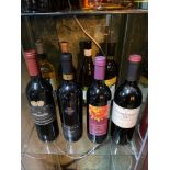 8 Bottles of wine which include Hardy Crest, Middelulei Merlot 1996 & Jacob's Creek 1998
