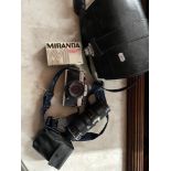 Vintage Minolta XG-M Camera, lens and carry bag etc
