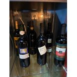 6 Bottles of Red and white wine which includes Hardys 2000, Chilean Merlot, 1999 Culemborg, 2000