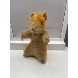 A 1950's Steiff goldy hamster. [15cm in height]