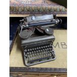 A Vintage Royal typewriter.