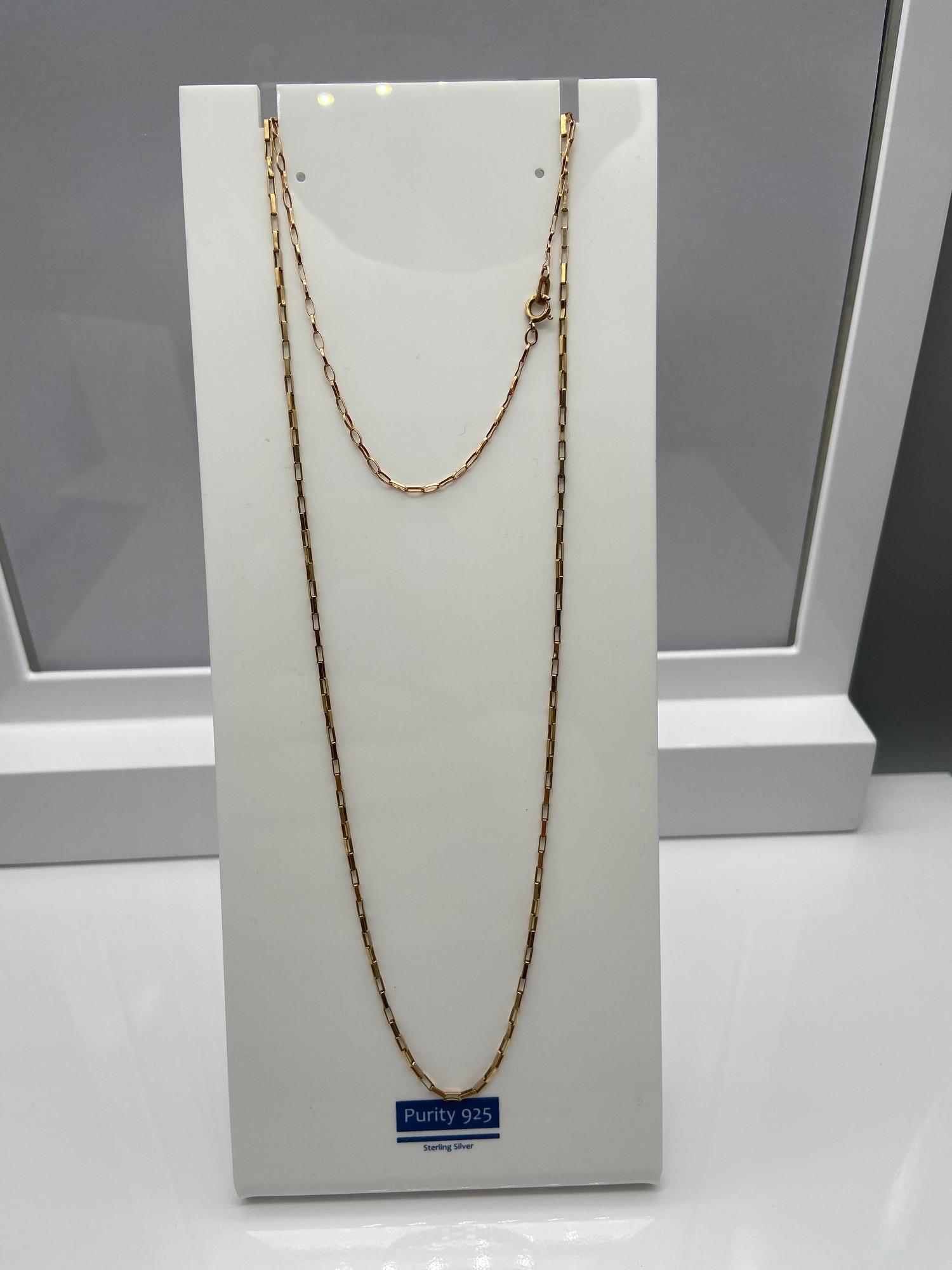 A 9ct gold curb necklace together with a 9ct gold bracelet. [chain- 45cm length] [3 grams]