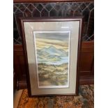 A Limited edition print titled 'Ben More' by Gillian McDonald. Signed by the artist. [Frame measures
