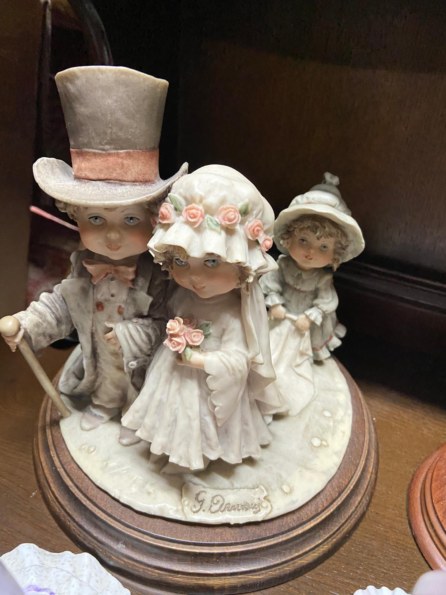 Various porcelain figurines which includes Coalport and Naples - Image 4 of 5