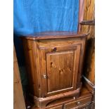 A Pine Ducal Corner cabinet.