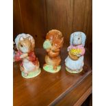 A Lot of Three Beswick 'Beatrix Potter' Figures which includes Timmy Tiptoes, Squirrel Nutkin and