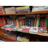 A Large collection of books which includes The Lone Ranger, The Tunnel Buster and Chalky