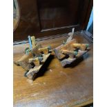 Two antique Joiners planes stamped D.Martin and the other is stamped A Starkey.