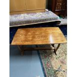 A Retro teak lounge table