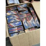 A Large box of boxed radio valves