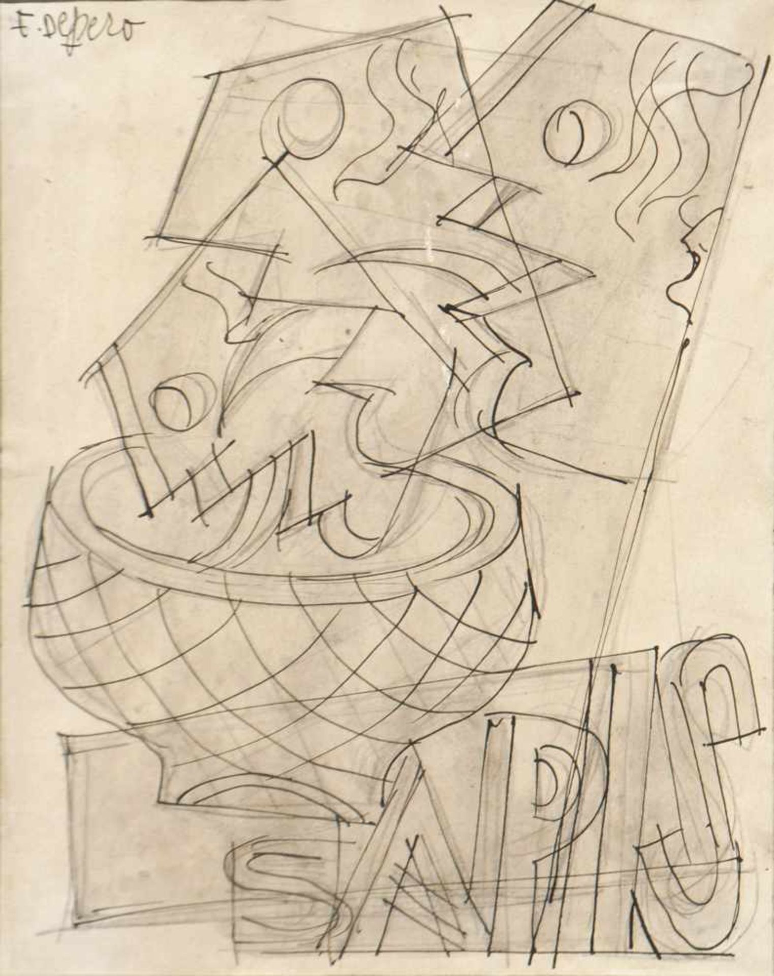 Fortunato Depero (Fondo 1892 - Rovereto 1960)