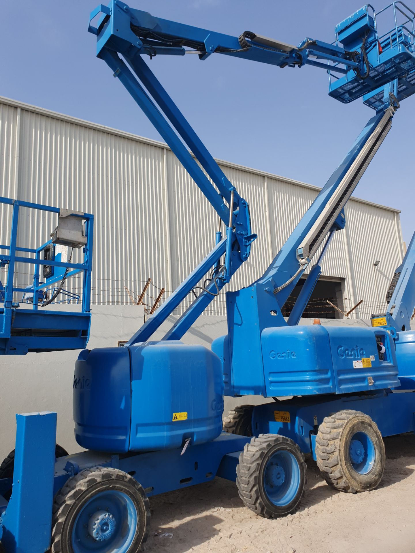 Genie, Model Z45/25J 15m All Terrain Telescopic Boom Lift, YOM 2001