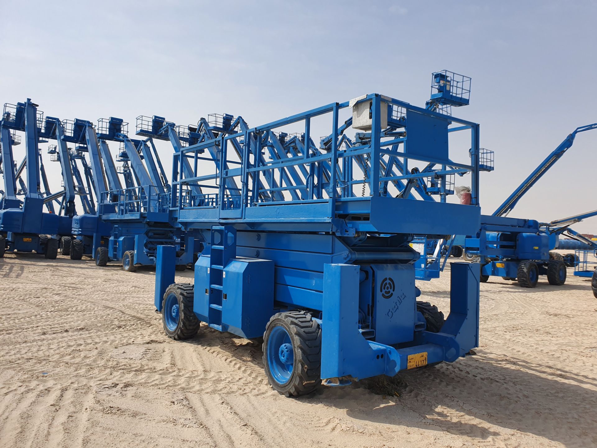 Genie, Model GS4390 15m All Terrain Scissor Lift, YOM 2002