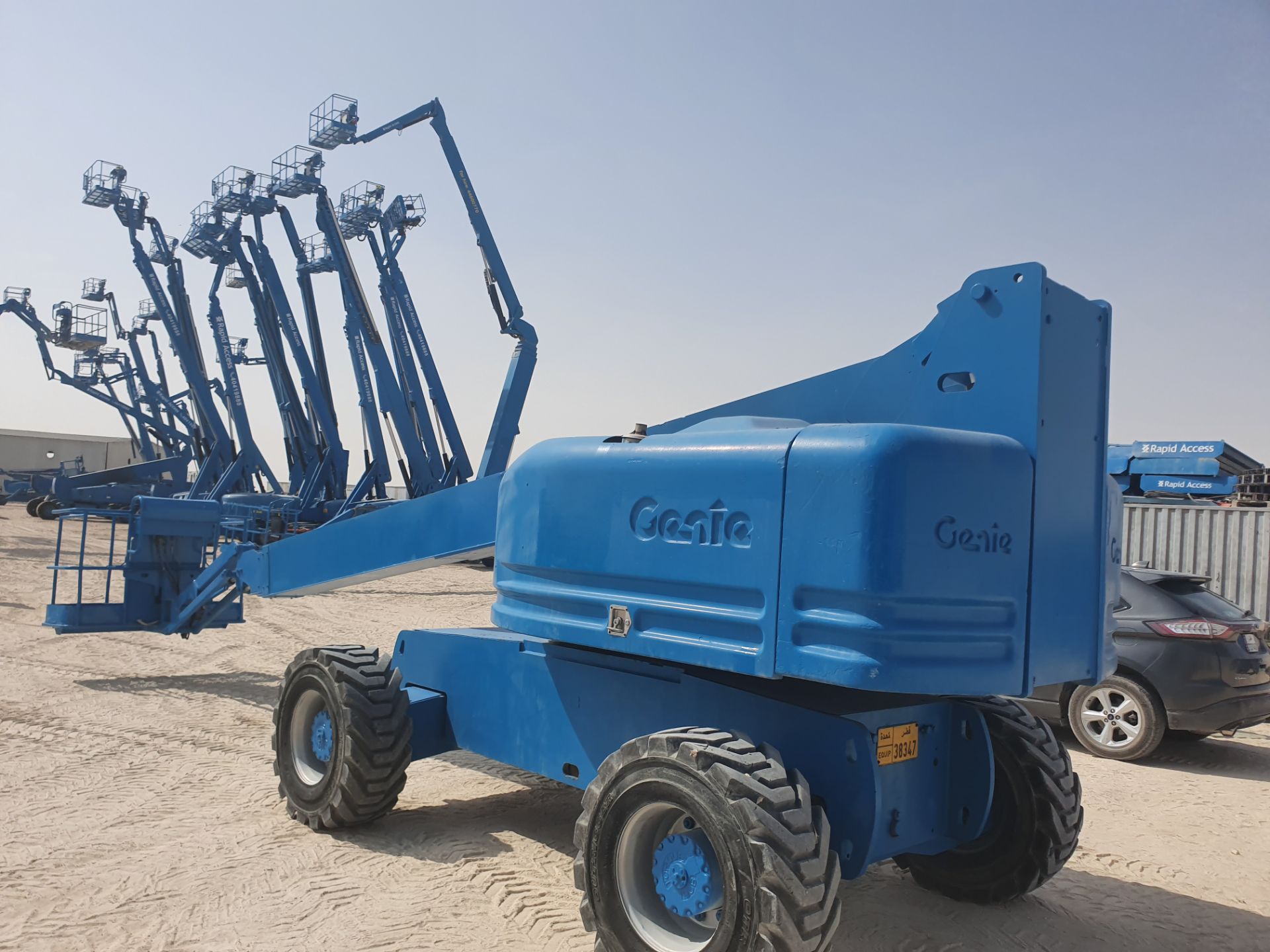 Genie, Model S65 22m All Terrain Telescopic Boom Lift, YOM 2002 - Image 2 of 4