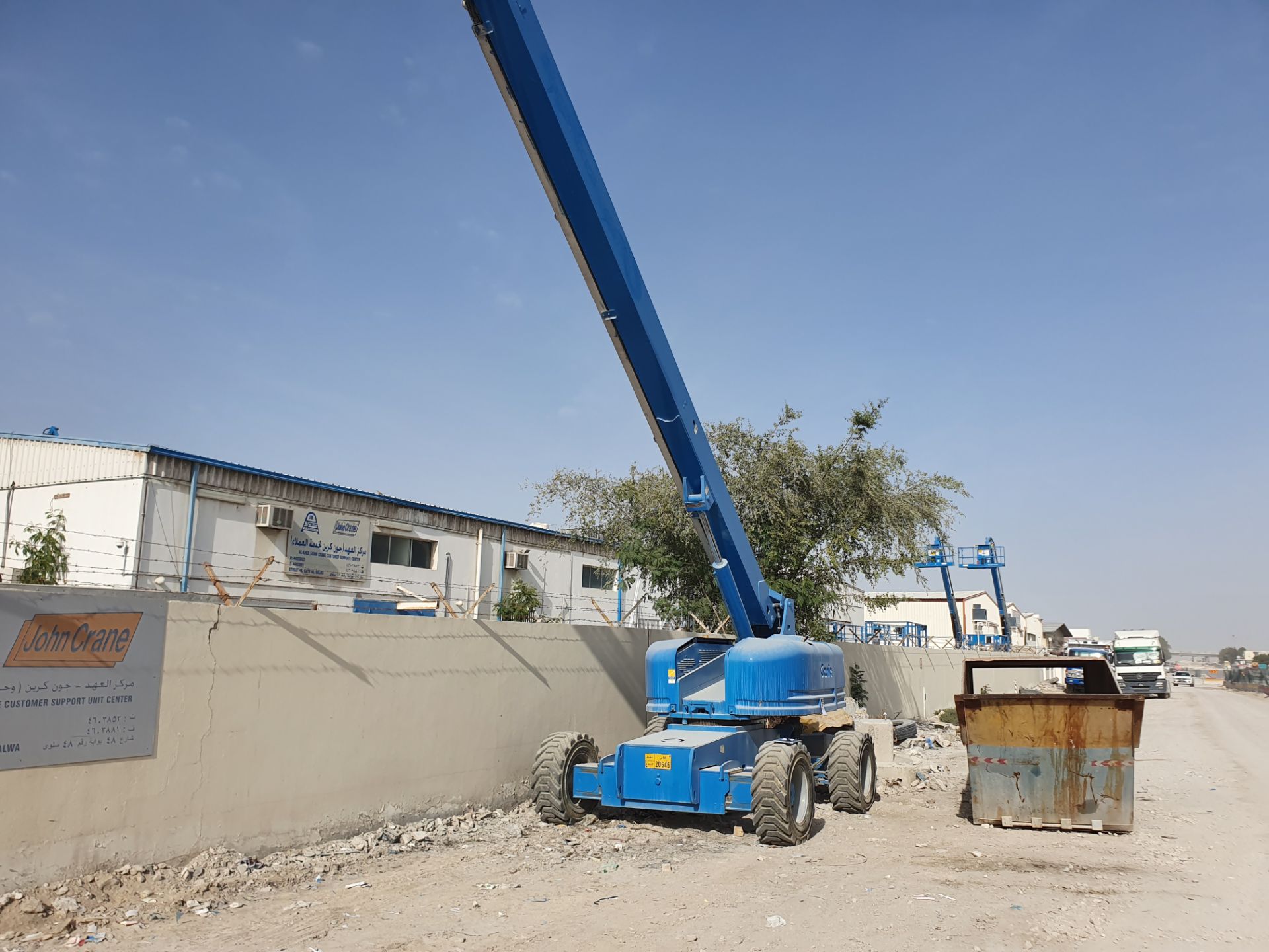 Genie, Model S85 27m All Terrain Telescopic Boom Lift, YOM 2004