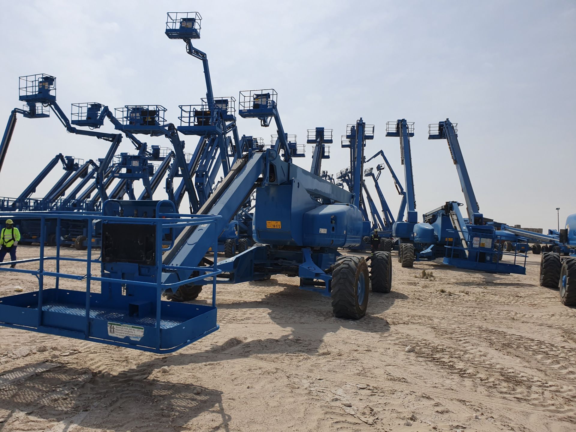 Genie, Model Z135/70 43m All Terrain Telescopic Boom Lift, YOM 2006