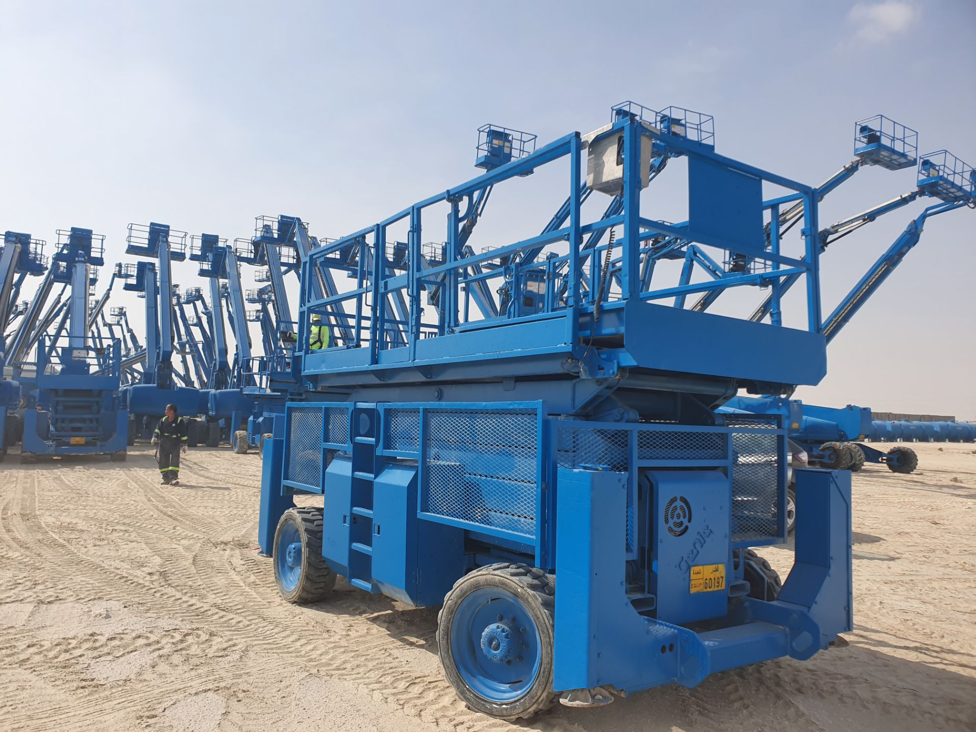 Genie, Model GS5390 17m All Terrain Scissor Lift, YOM 2003