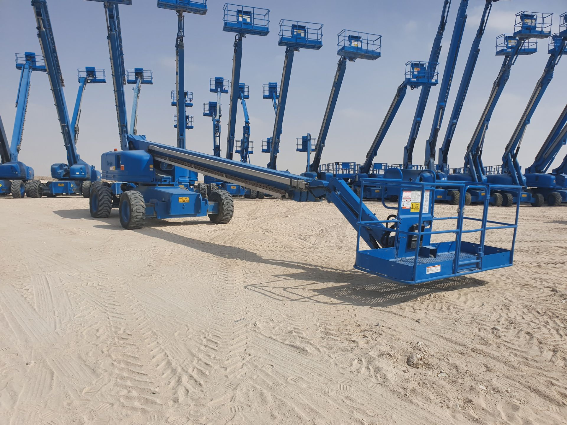 Genie, Model S85 27m All Terrain Telescopic Boom Lift, YOM 2005