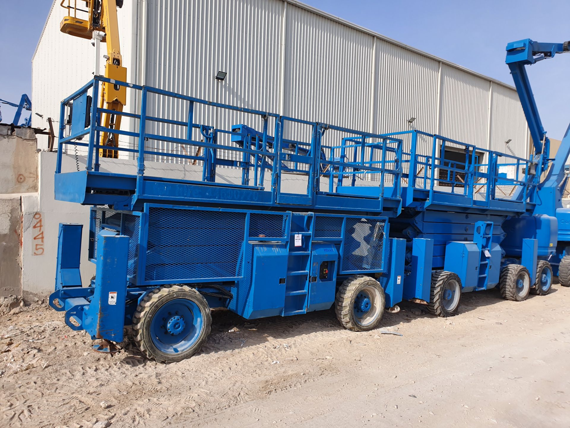 Genie, Model GS4390 15m All Terrain Scissor Lift, YOM 2001