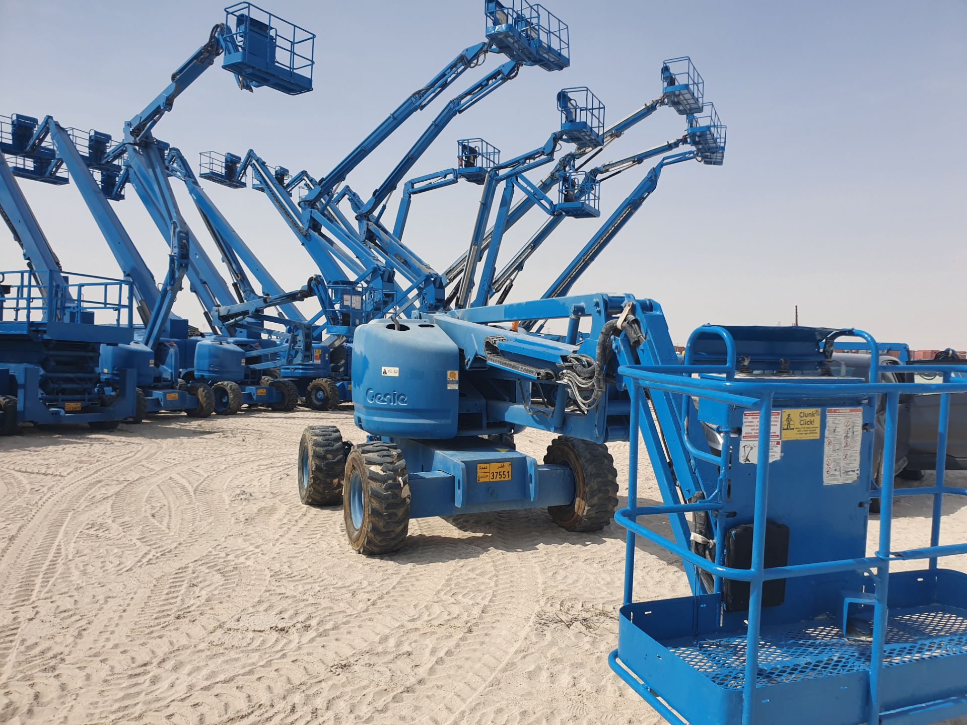 Genie, Model Z45/25J 15m All Terrain Telescopic Boom Lift, YOM 2001