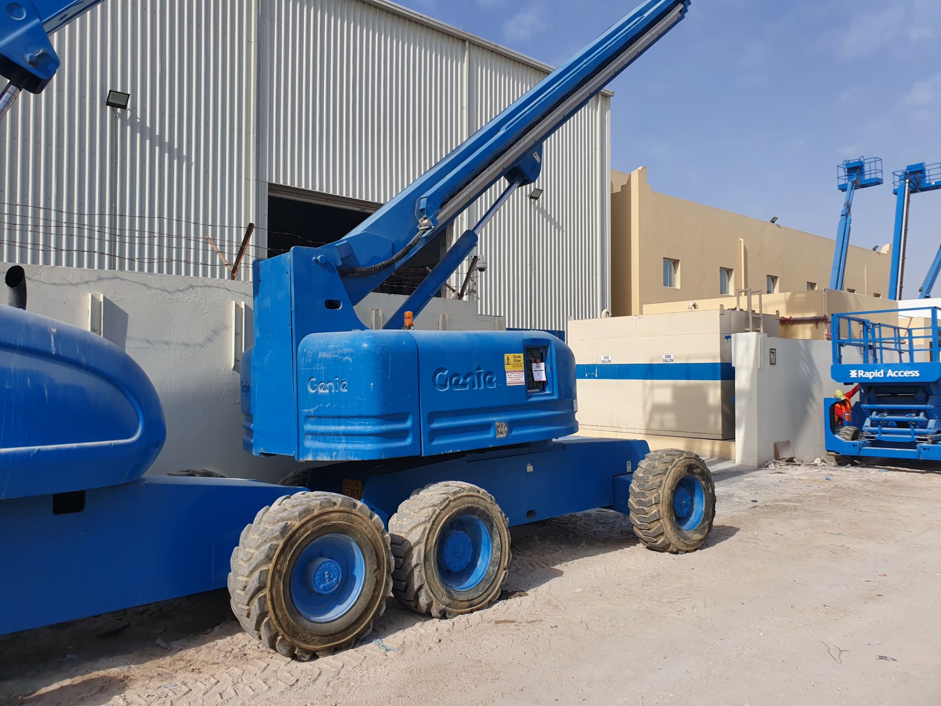 Genie, Model S65 22m All Terrain Telescopic Boom Lift, YOM 2001