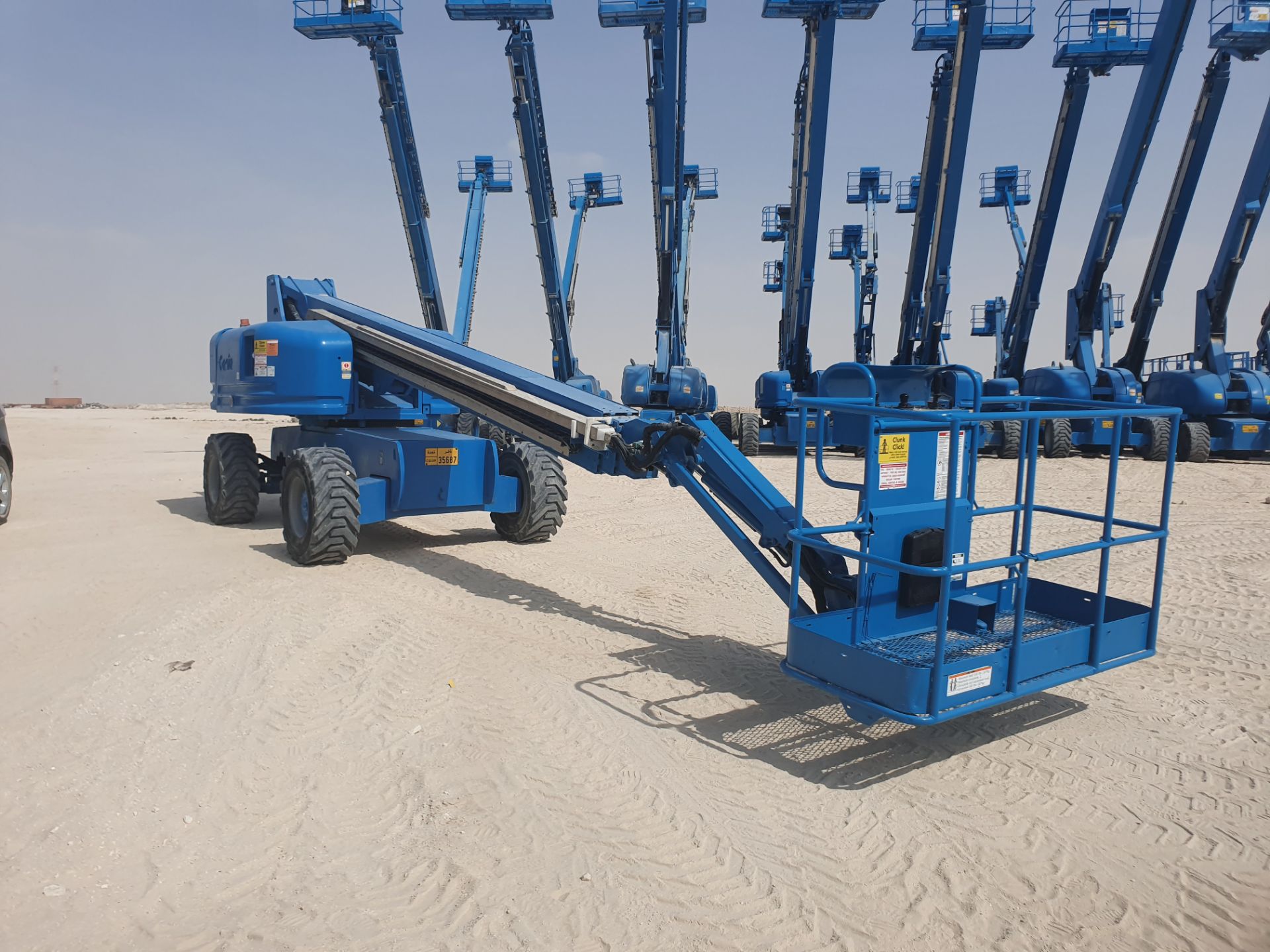 Genie, Model S65 22m All Terrain Telescopic Boom Lift, YOM 2002