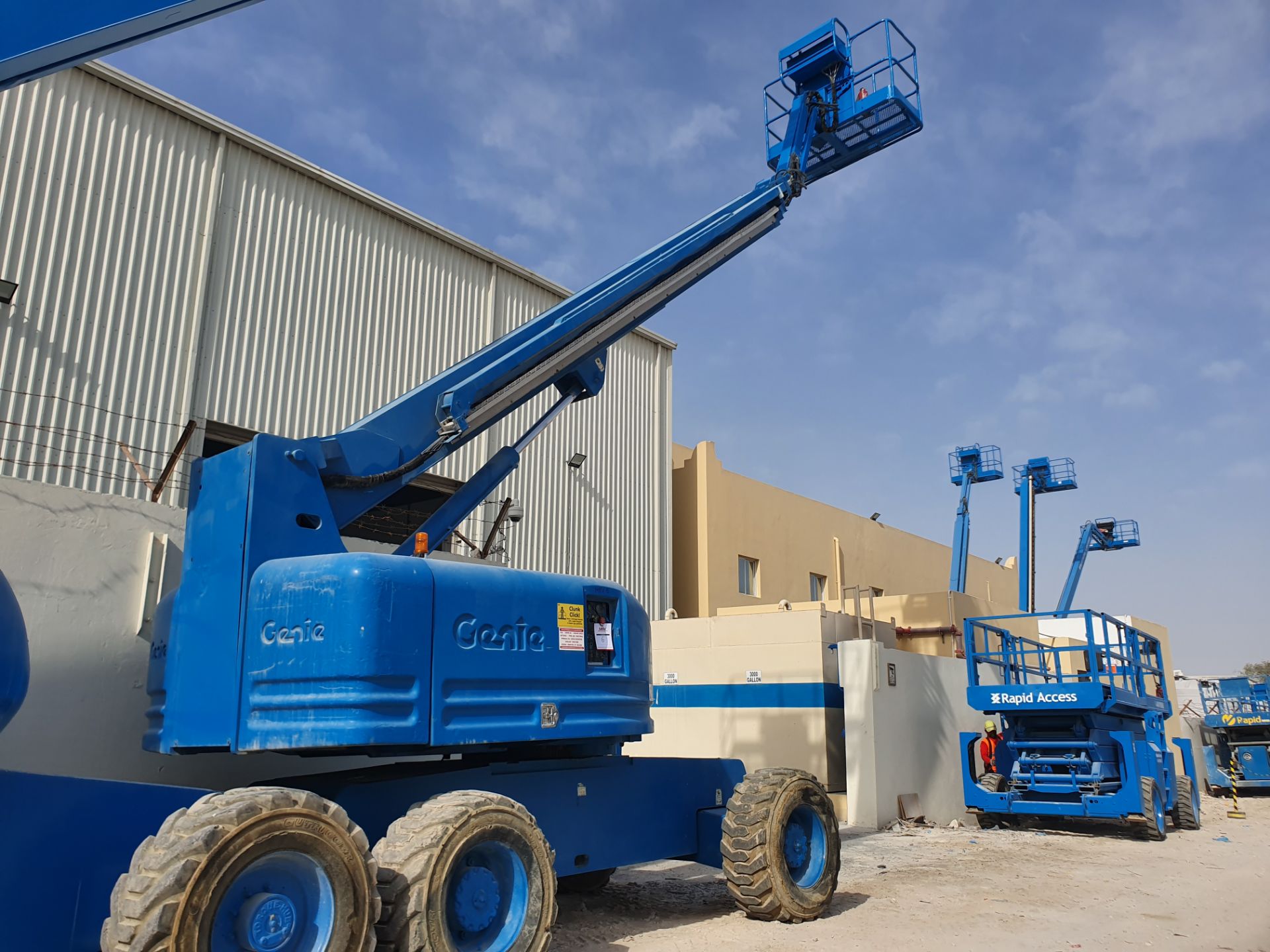 Genie, Model S65 22m All Terrain Telescopic Boom Lift, YOM 2001 - Image 5 of 6