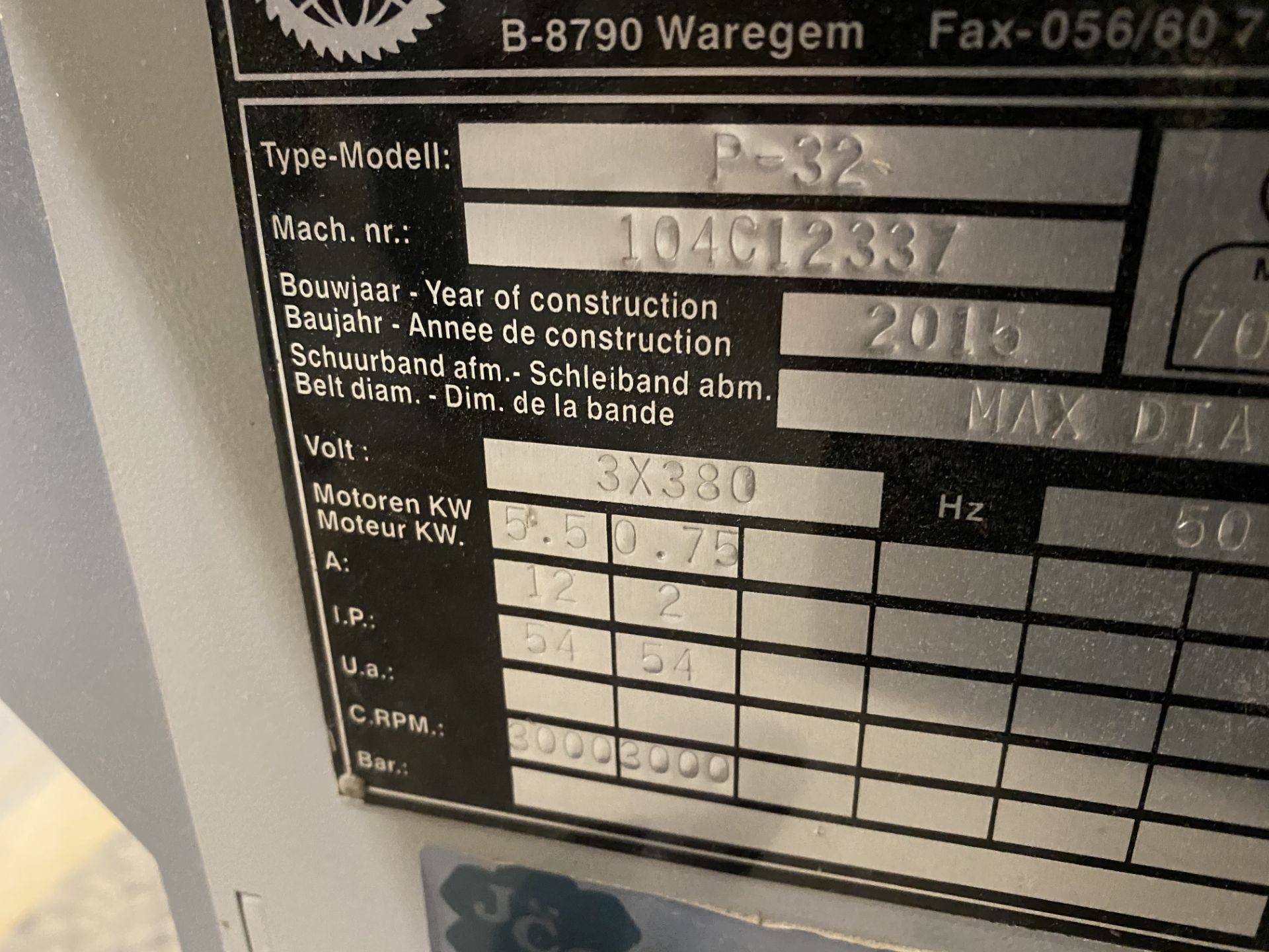 (2015) Gensis Type P-32 Panel Saw - Image 2 of 2