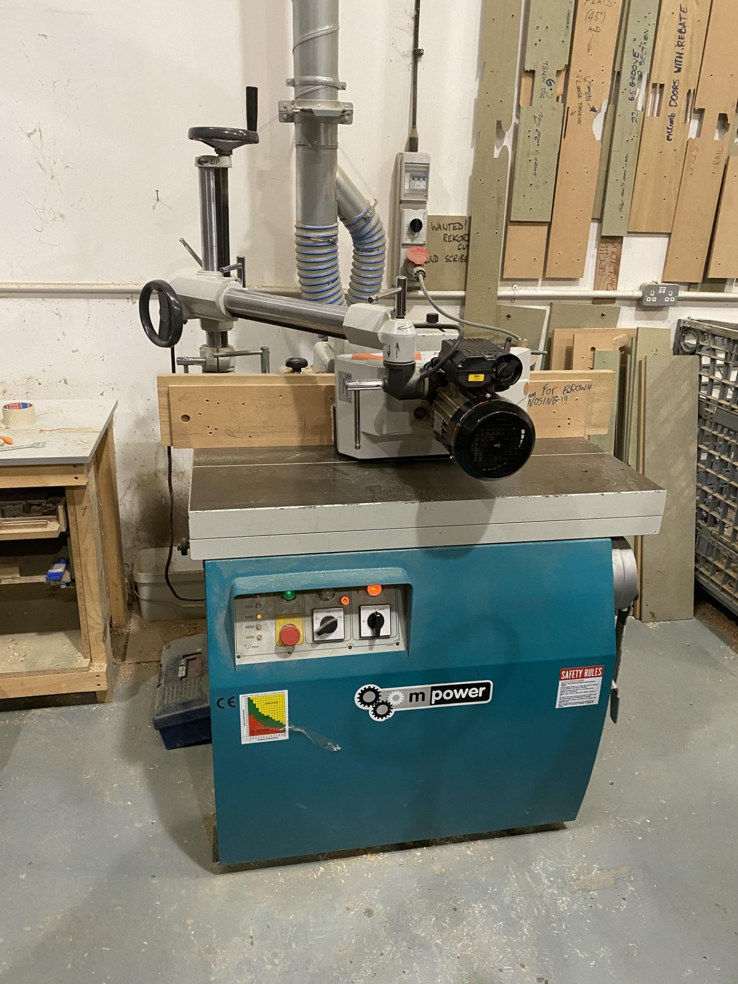 (2014) M Power, Type SS-512TS Spindle Moulder with Power Feed