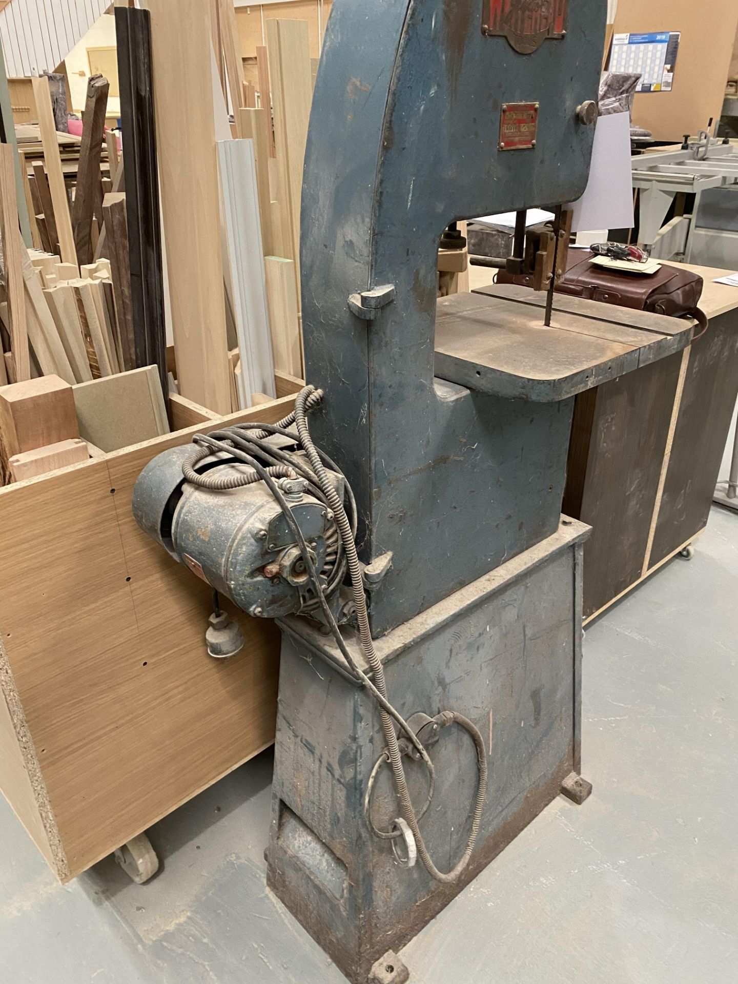 Whitehead Junior Vertical Bandsaw (s/n 3756) - Image 3 of 3