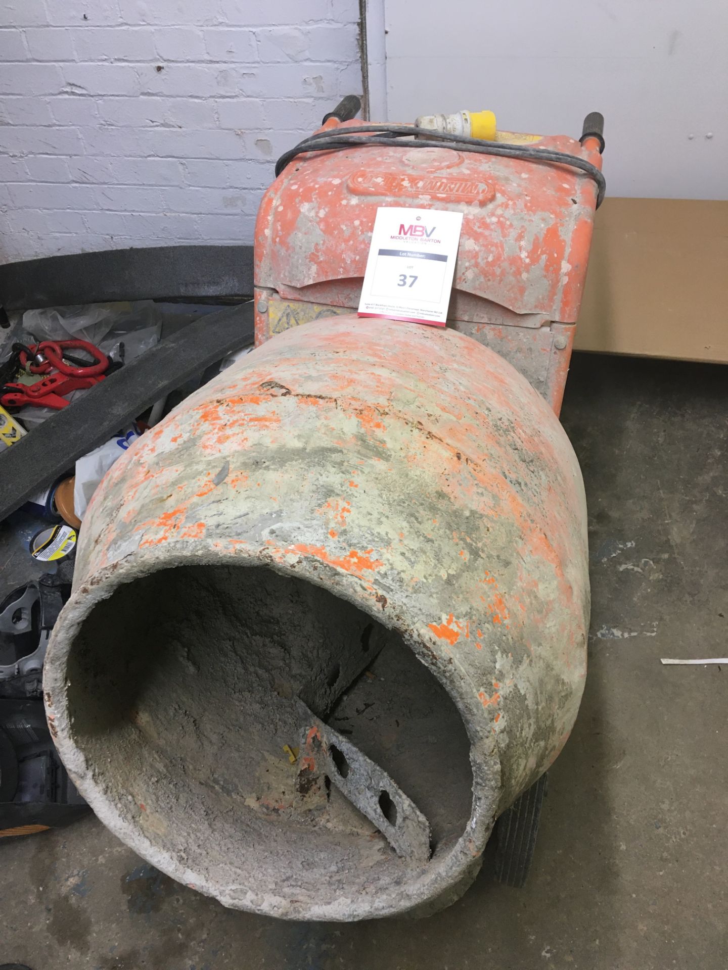 1 x Minimix 150 portable cement mixer