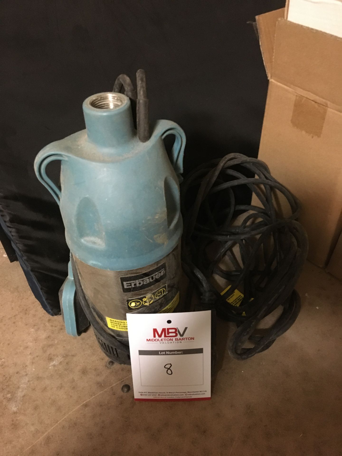 Erbauer 900W Multistage Submersible Water Pump ERB079PMP