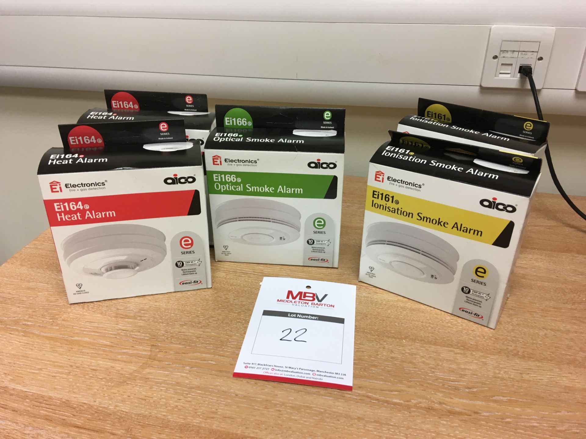 5 x New & Boxed Smoke Alarms / Detectors